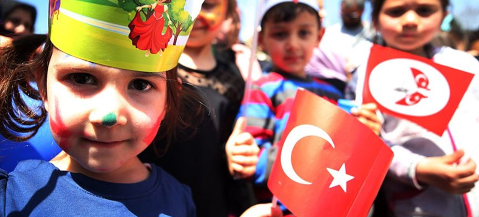 23 Nisan Ulusal Egemenlik ve Çocuk Bayramı'nın 101'inci yılını gururla kutluyoruz