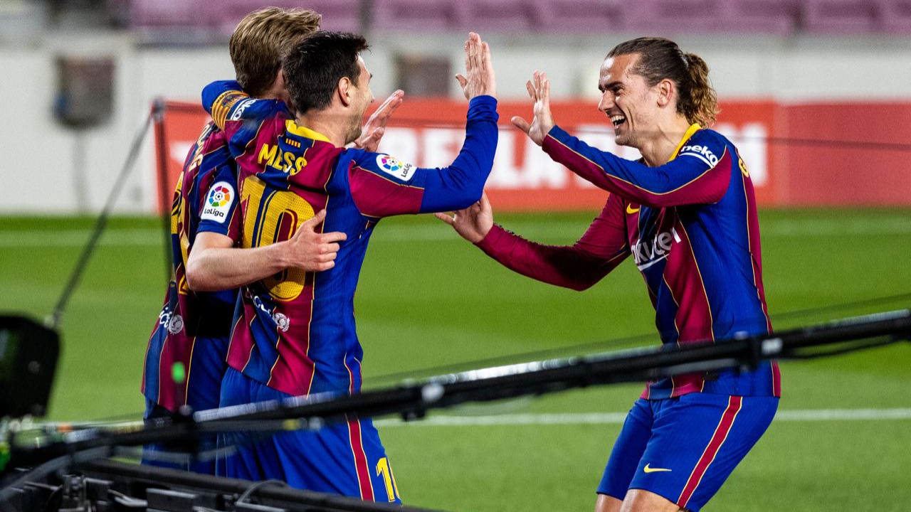 Lionel Messi'den Griezmann'a büyük jest