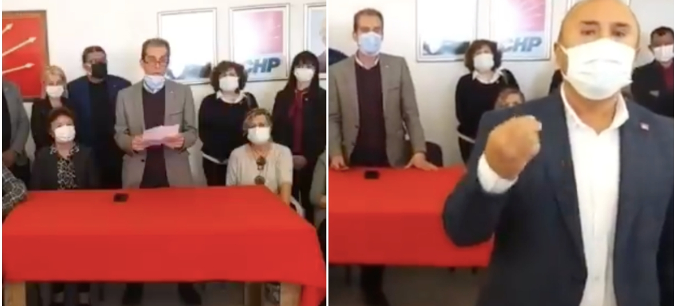 CHP'lilerin rant kavgası canlı yayında!
