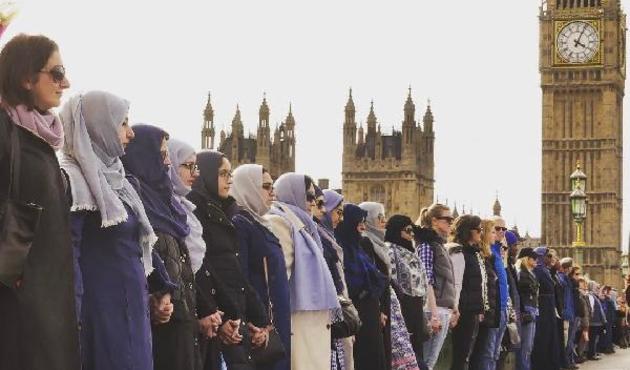 Müslüman kadınlar Londra'daki terör saldırısını kınadı