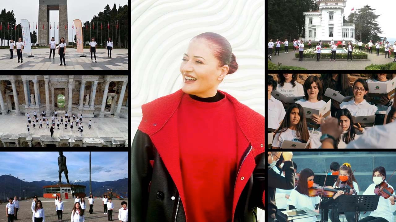 Candan Erçetin'den 23 Nisan'a özel klip