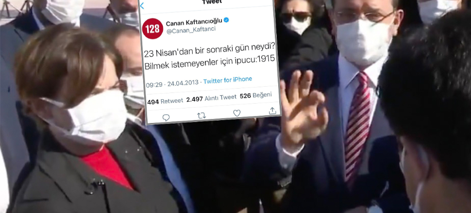 Bu tweeti atanla yan yana 23 Nisan şov