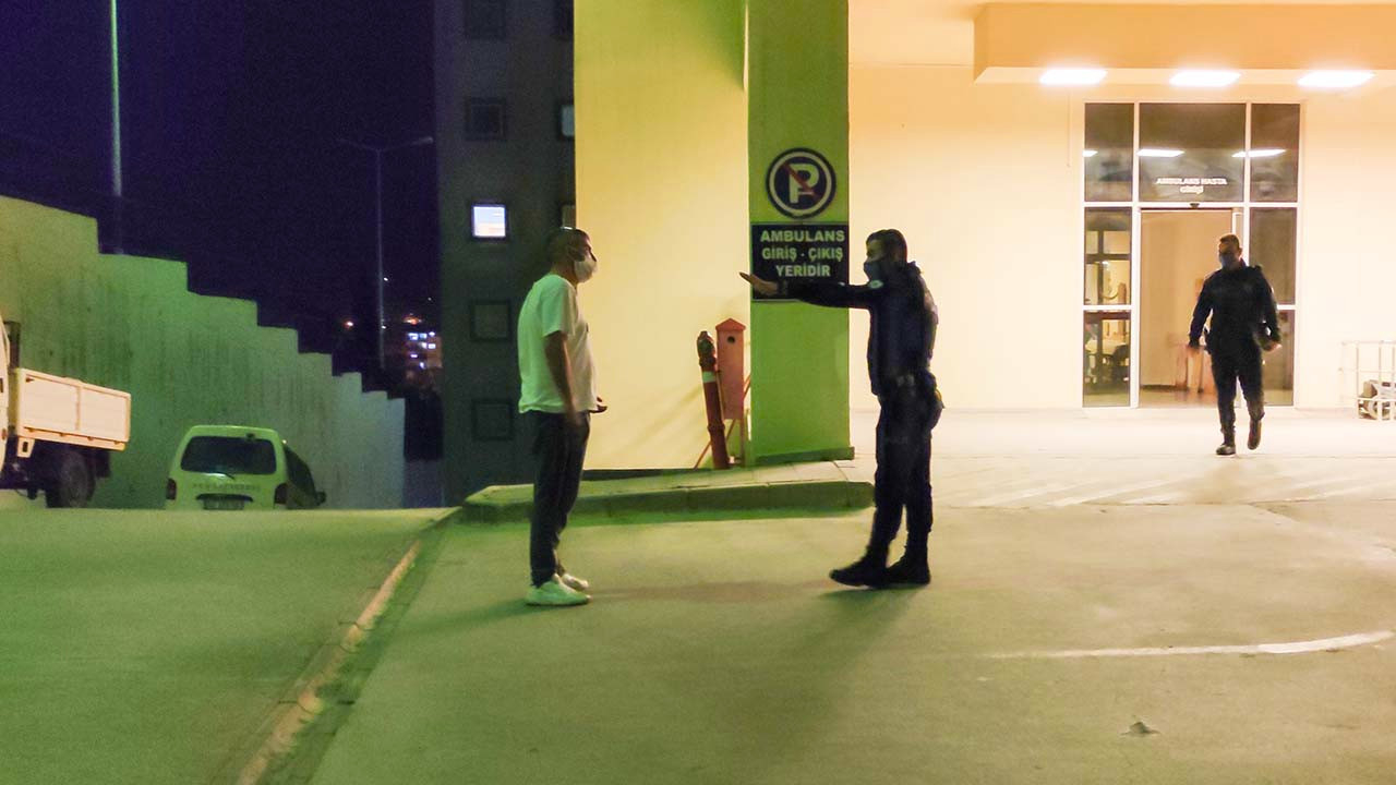 Sarhoş adam karantinadan kaçıp olay çıkardı