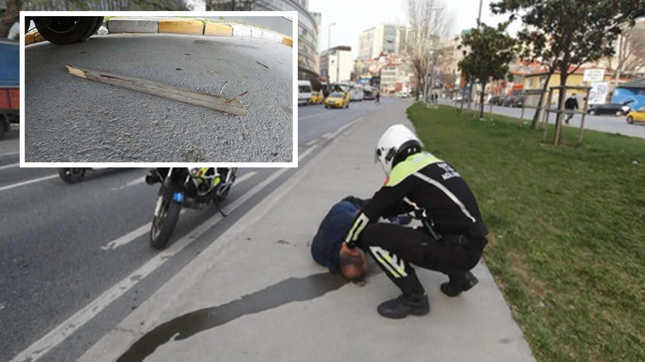 İstanbul Beyoğlu'nda çivili sopayla kavga