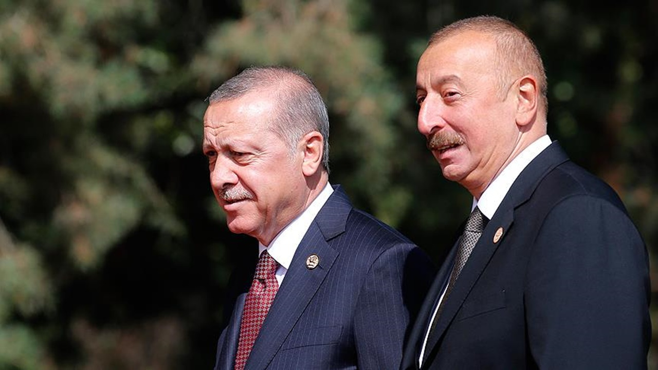 Cumhurbaşkanı Erdoğan, Aliyev'le görüştü!