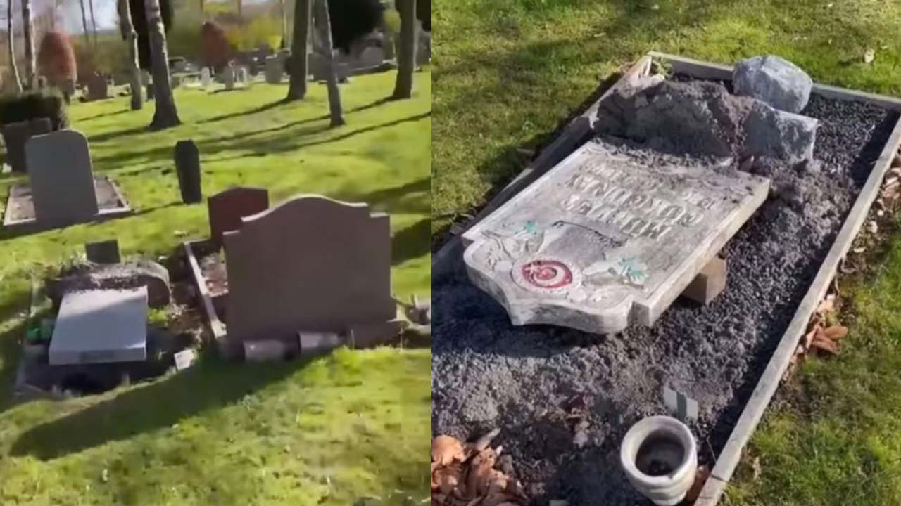 İsveç'te Müslüman mezarlığına çirkin saldırı