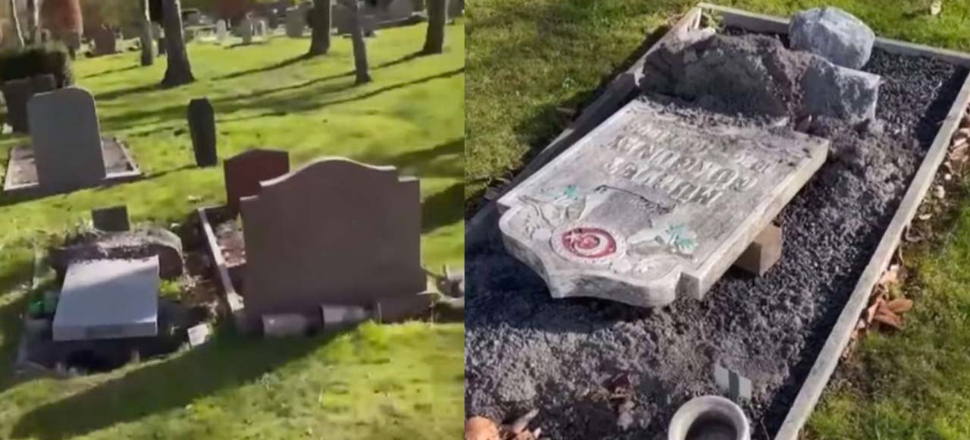 İsveç'te Müslüman mezarlığına çirkin saldırı