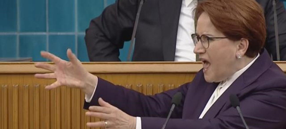 Akşener, Erdoğan'ın taklidini yapacağım diye şekilden şekle girdi