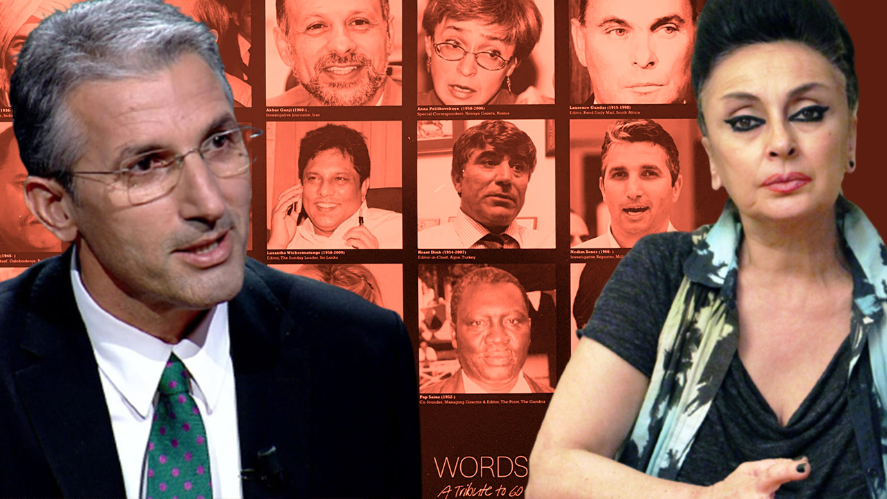 Nedim Şener'den Eren Keskin'e posterli yanıt