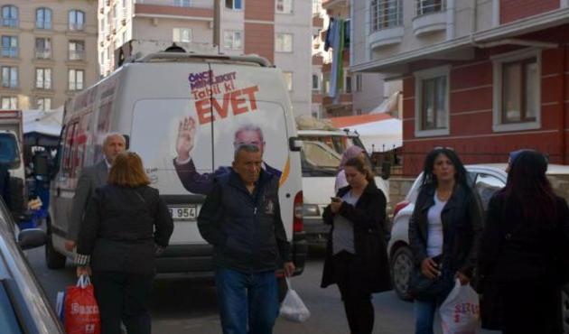 Tekirdağ'da Ak Parti referandum aracının sürücüsü darp edildi