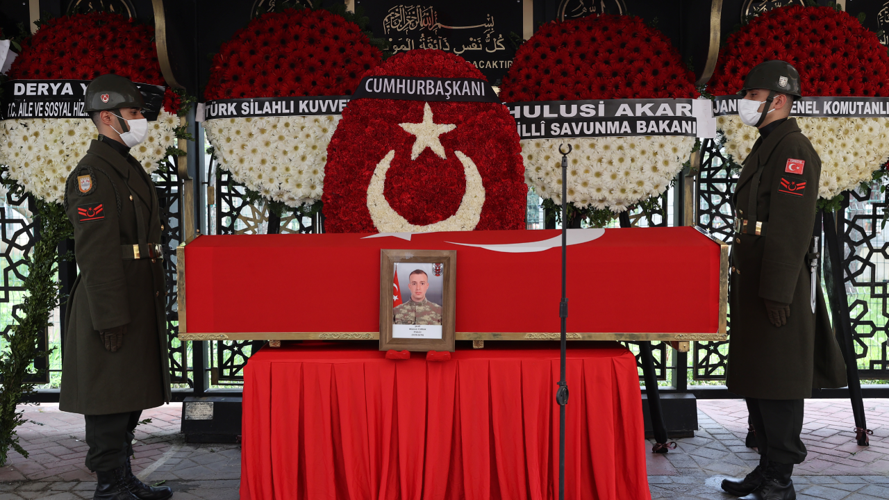 Pençe-Yıldırım şehidine son görev
