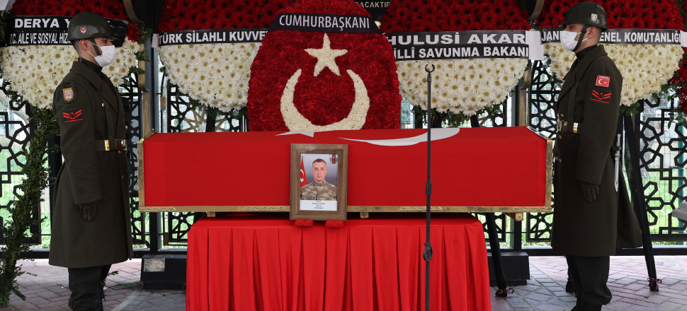 Pençe-Yıldırım şehidine son görev