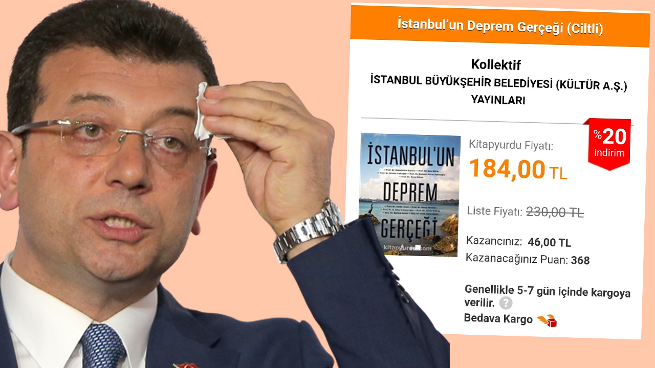 İBB deprem gerçeğini 184 liraya anlattı