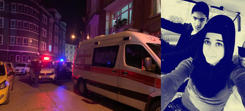 Karısının boğazını kesti, kızını kaçırdı