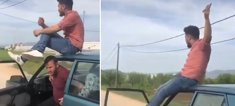 Direksiyonu bırakıp tavana çıktı