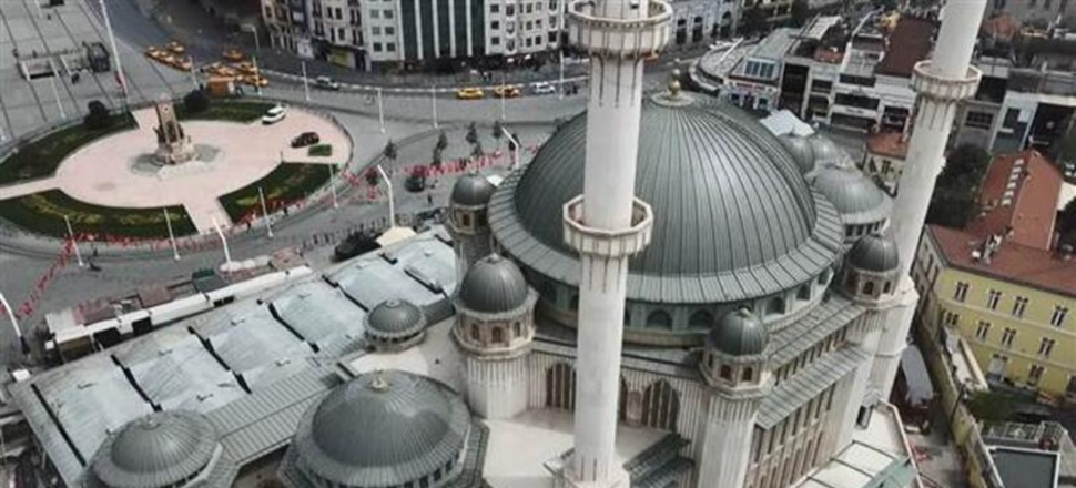 Taksim Camii ibadete açılıyor