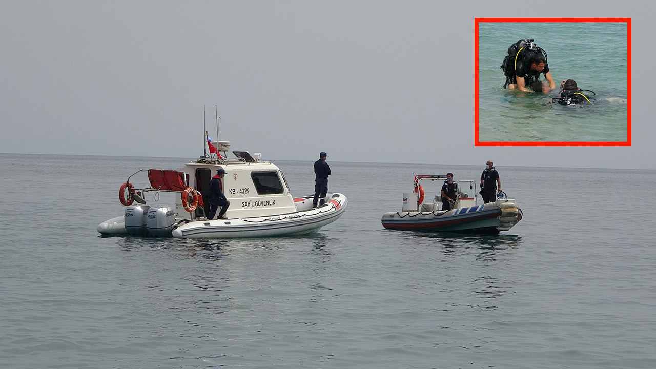 En son denize girerken görülmüştü.. Antalya'da denizde ceset bulundu!
