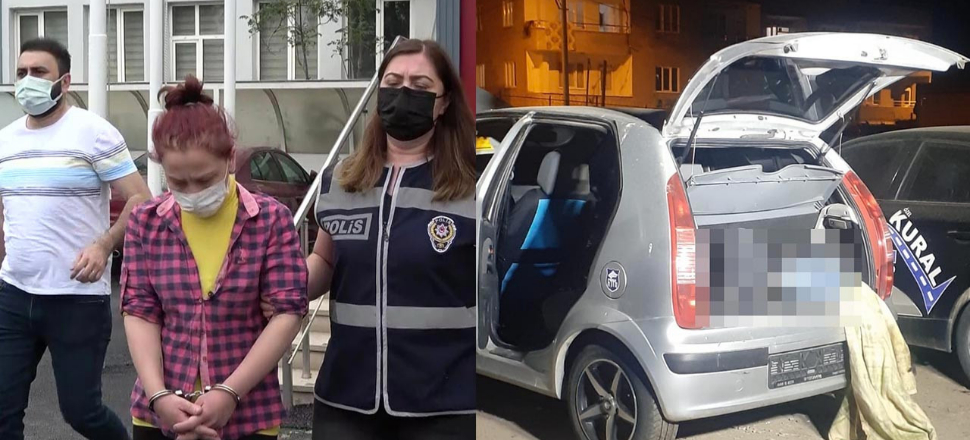 Bursa'da otomobil bagajındaki dehşetin zanlısı kız arkadaş çıktı