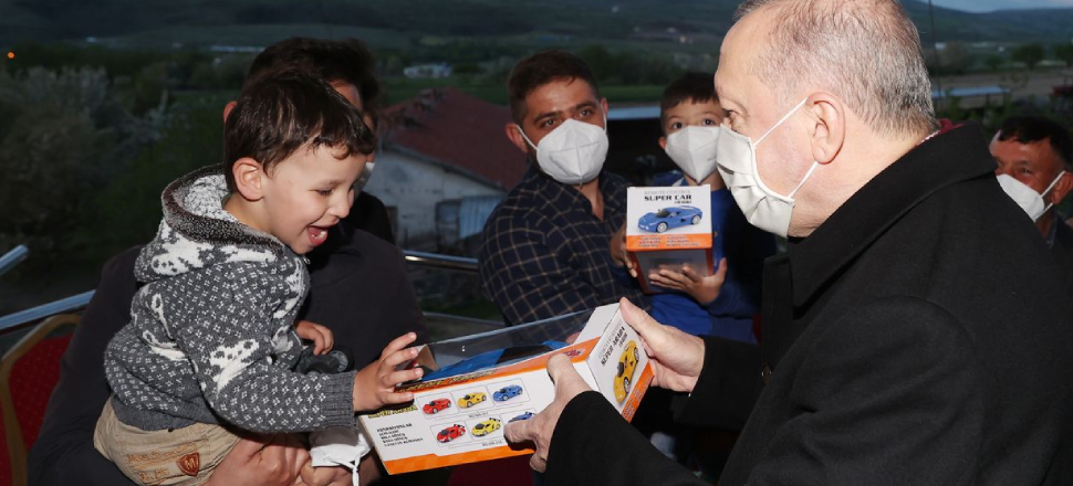 Cumhurbaşkanı Erdoğan iftara konuk oldu