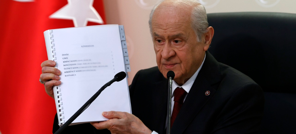 Bahçeli, 'Yeni anayasadan kaçış yok' diyerek açıkladı!