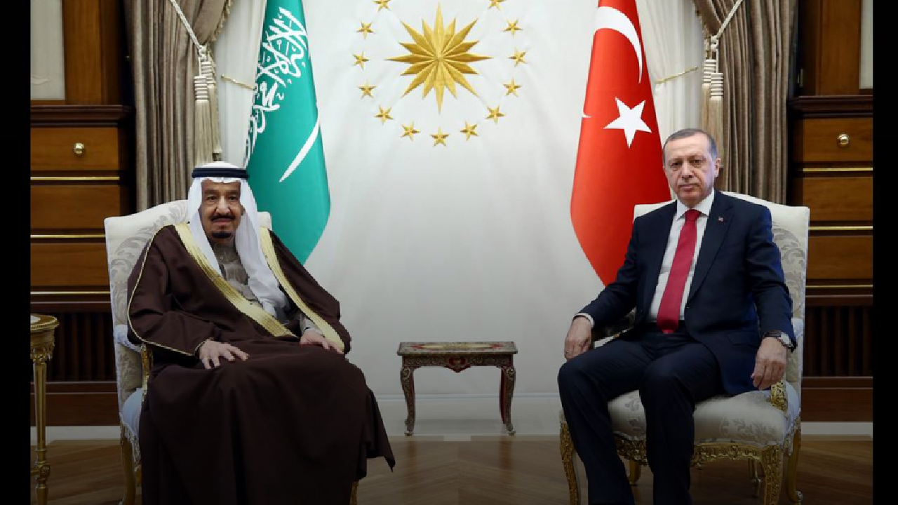 Cumhurbaşkanı Erdoğan, Kral Selman ile görüştü