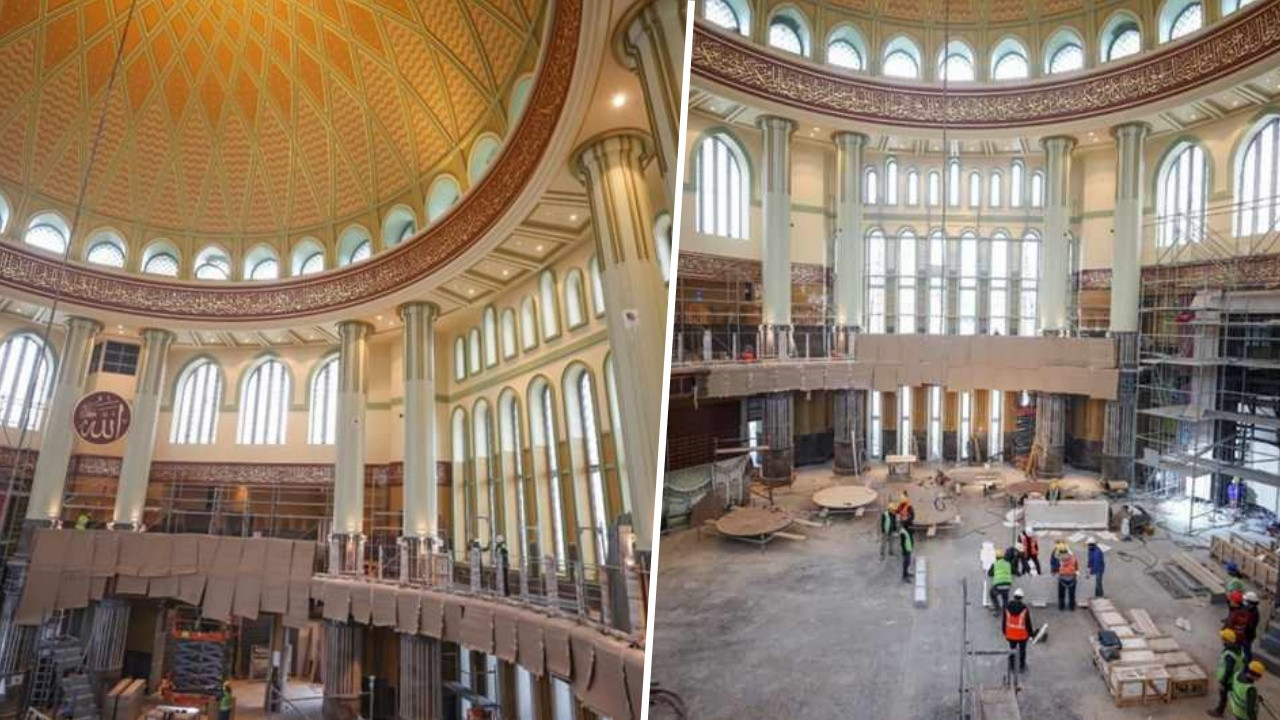 Cuma günü açılması planlanan Taksim Camii'nin açılışına koronavirüs engeli!