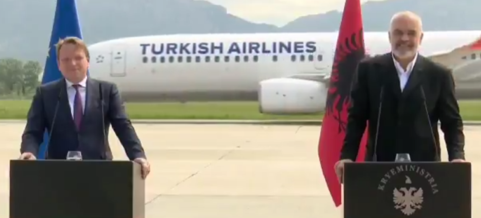 Arnavutluk ve AB görüşmesinde Türk Hava Yolları sürprizi