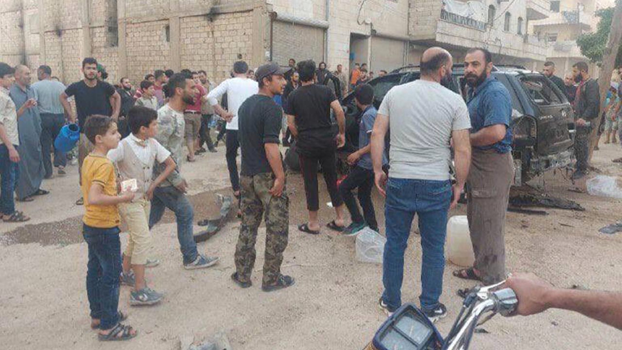 PKK/YPG'li teröristlerden Afrin'de alçak saldırı