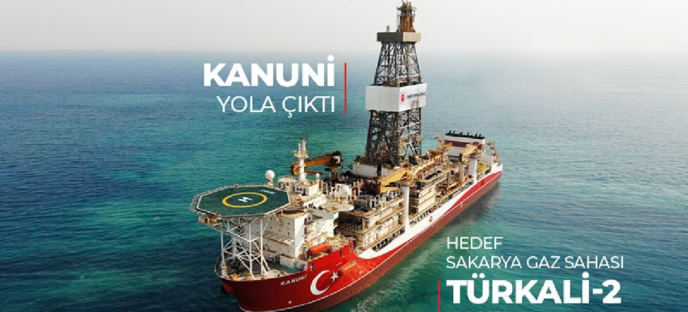 Kanuni Sondaj Gemisi Karadeniz'e açıldı