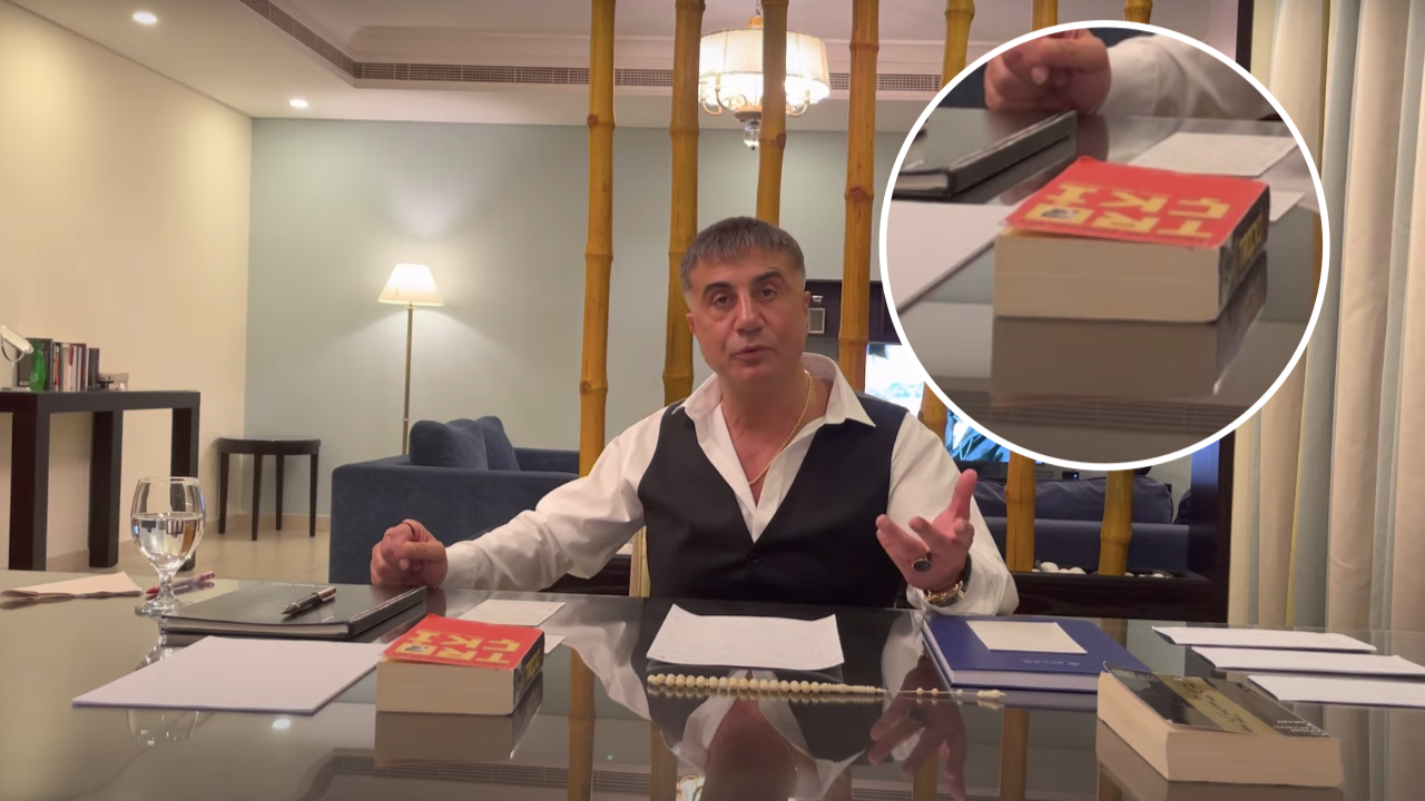Sedat Peker'in yeni videosunda dikkat çeken ayrıntı