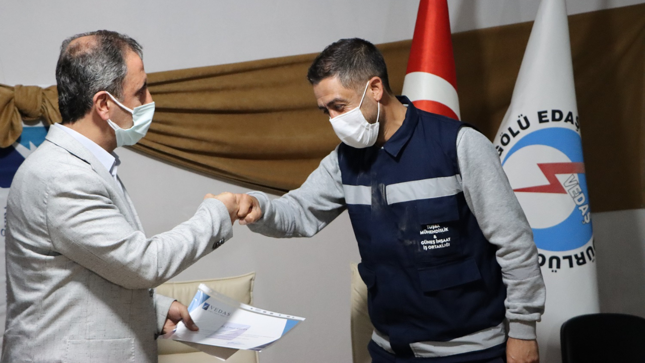 VEDAŞ çalışanlarını ödüllendirdi