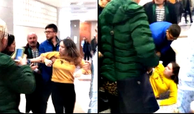Adliyede ''Cindy'' kavgası / VİDEO