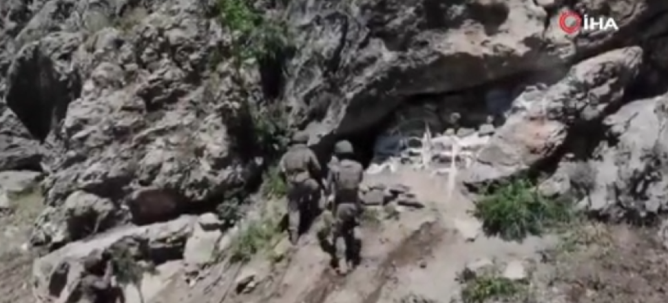 Mehmetçik, teröristleri inlerinde böyle bastı