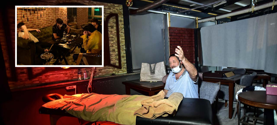 Bağcılar'da kafe baskınında şaşkına çeviren görüntüler