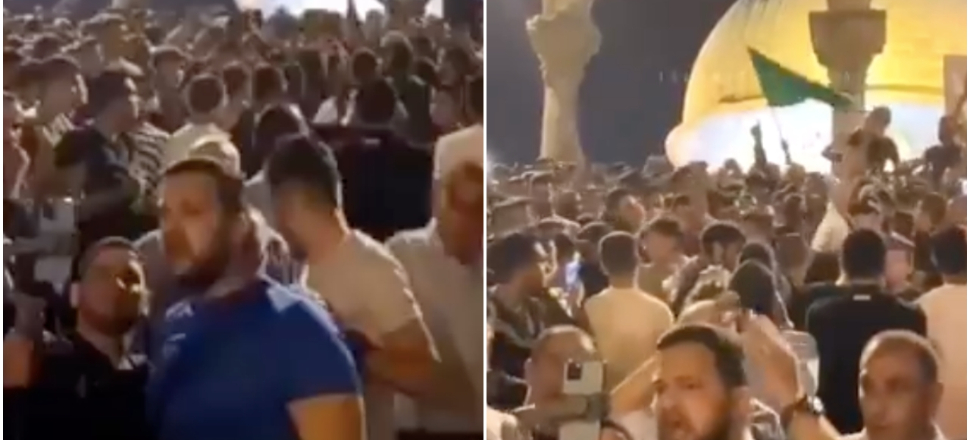 Mescid-i Aksa’da Türkiye ve Erdoğan sesleri