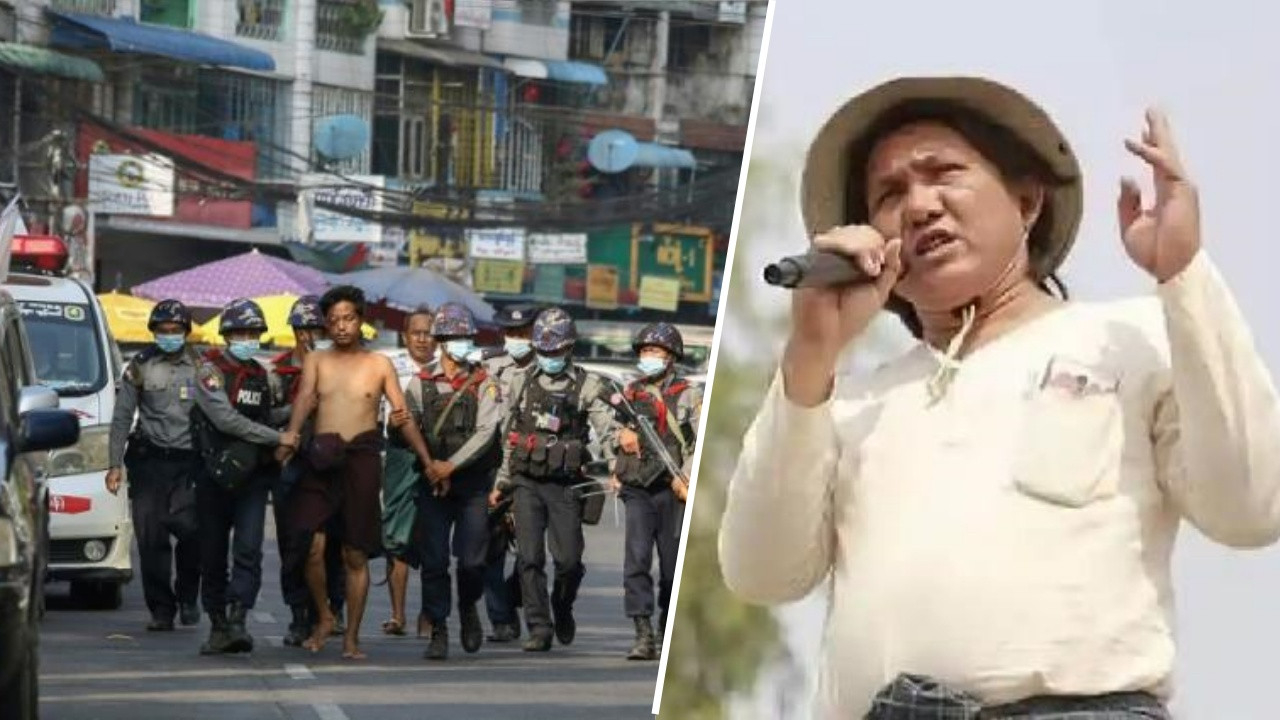 Myanmar'da vahşet: Gözaltına alınan darbe karşıtı şairin iç organları çıkartıldı!