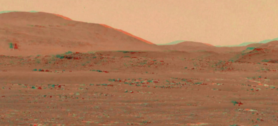 Mars helikopteri Ingenuity’nin üçüncü uçuşunun 3D videosu yayınlandı