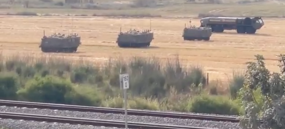 İsrail tankları Gazze sınırında