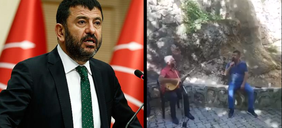 Gazze kan ağlıyor, CHP'li Ağbaba meşk yapıyor!