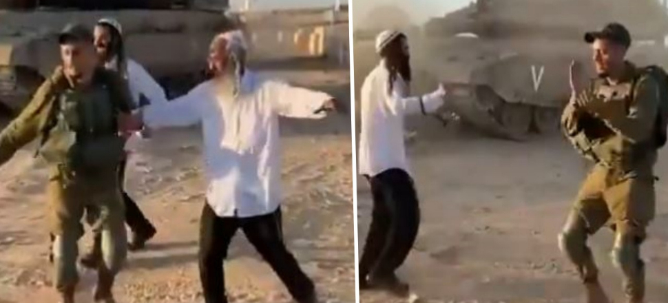 Fanatik Yahudiler ve İsrail askerlerinden skandal sevinç gösterisi!