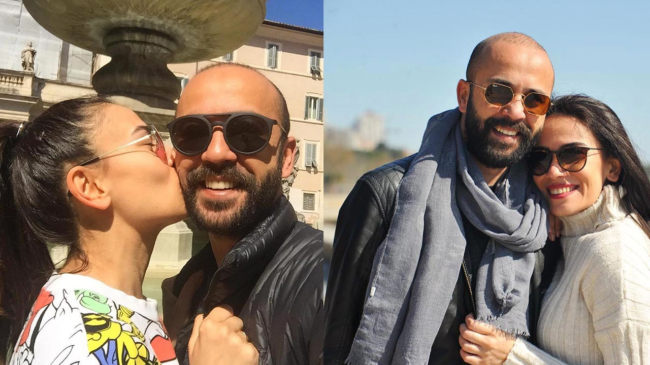 Sarp Akkaya ile Sinem Yalçınkaya'nın mutlu günü