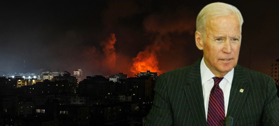Biden, İsrail'in katliamlarına böyle destek verdi