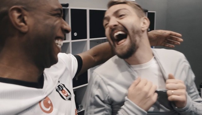 Ryan Babel'in kamerasından Porto maçından sonra yaşananlar...