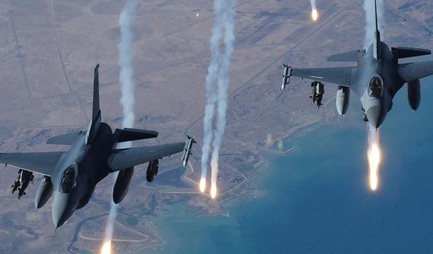 K.Irak'taki terör yuvalarına bomba yağdı!