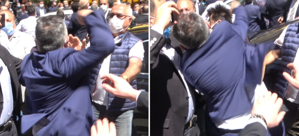 Esnaf yumruklayan İYİ Parti'linin kimliği belli oldu