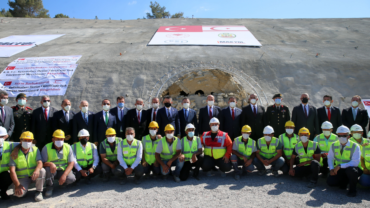 KKTC Sulamaları İletim Tüneli ile Kıbrıs tarımı şahlanacak