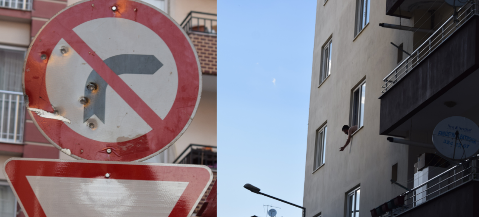 Polislere pompalı tüfekle ateş açtı
