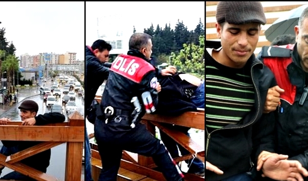 Ölümden kurtardıkları gençten polise şok tepki!