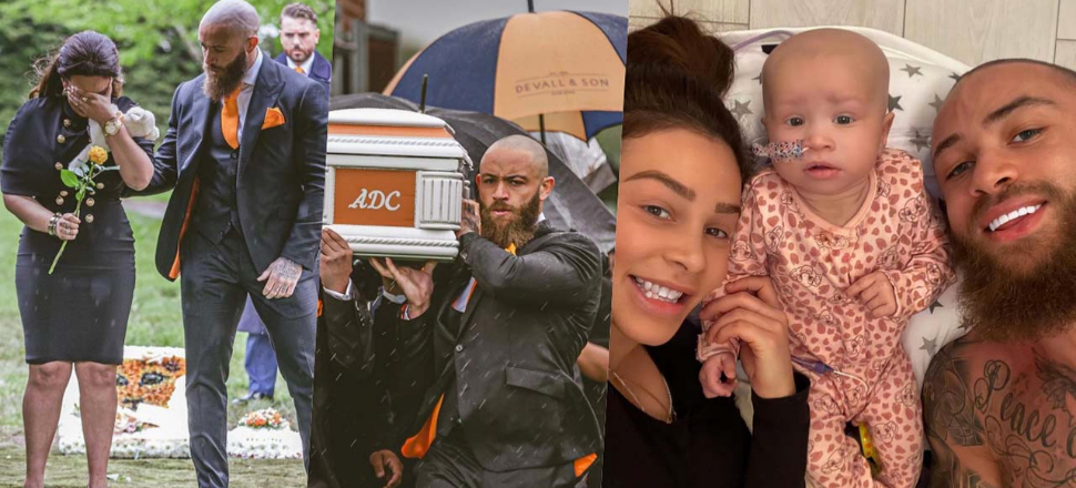 Ashley Cain - Safiyya Vorajee çifti minik kızlarını toprağa verdi