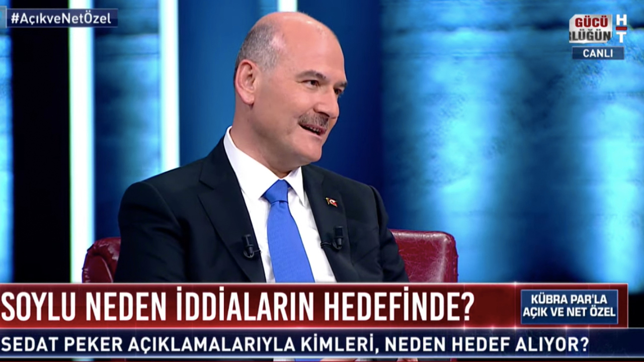 Bakan Soylu: İftiraları tamamen boş olsa da devleti hedef alıyor